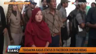 Terdakwa Status Facebook Divonis Bebas