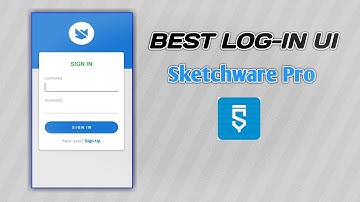Log-in UI Design for Beginners|Sketchware