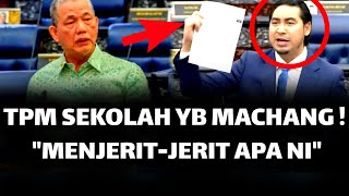 Download Lagu YB MACHANG KENA TPM SEKOLAH ! MENJERIT-JERIT DALAM DEWAN APA NI ! MP3
