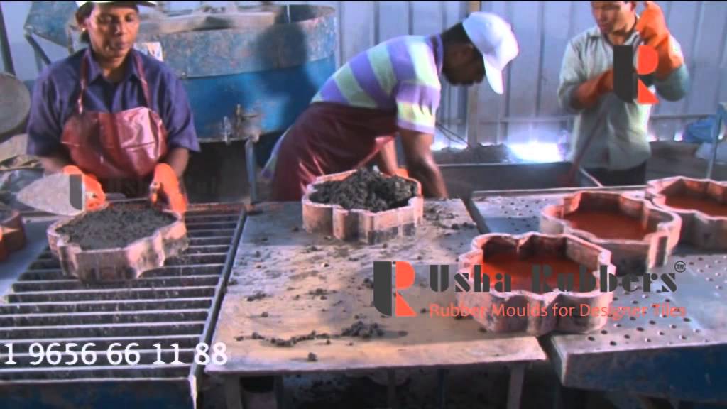 Tamil Paver Production பேவர் உற்பத்தி முறை டைல்ஸ் தயார் செய்யும்