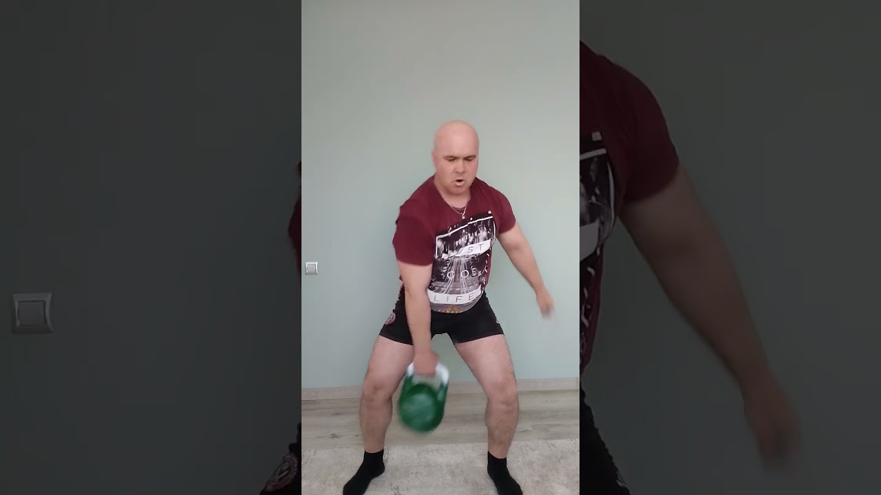 Ривок гирі 24 кг, 10 хв, 240 підйомів ( довільна зміна руки)