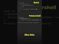 Use Exit codes in consoles