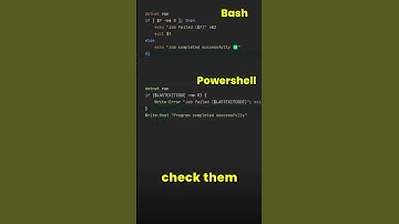 Use Exit codes in consoles