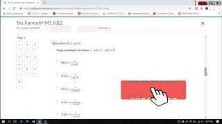 TES FORMATIF MODUL 1 KB 2 MATEMATIKA TES FORMATIF MODUL 1 KB 2 MATEMATIKA