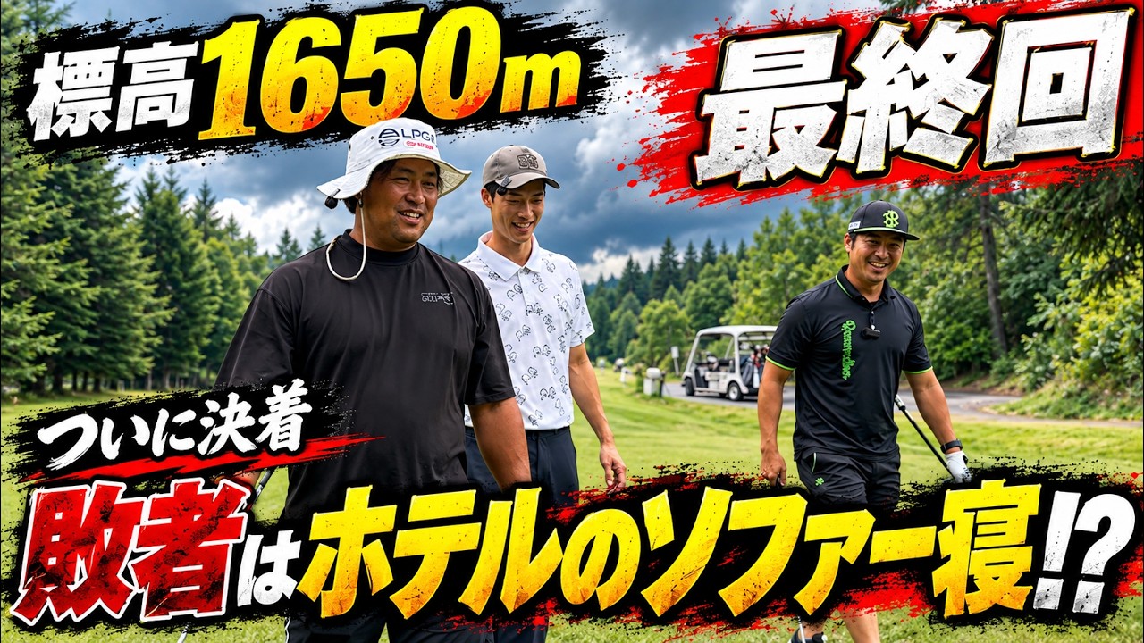 完結編【標高1,650m】日本一高いゴルフ場でプレーしたら…まさかの超絶飛距離を連発!?【菅平グリーンゴルフ】