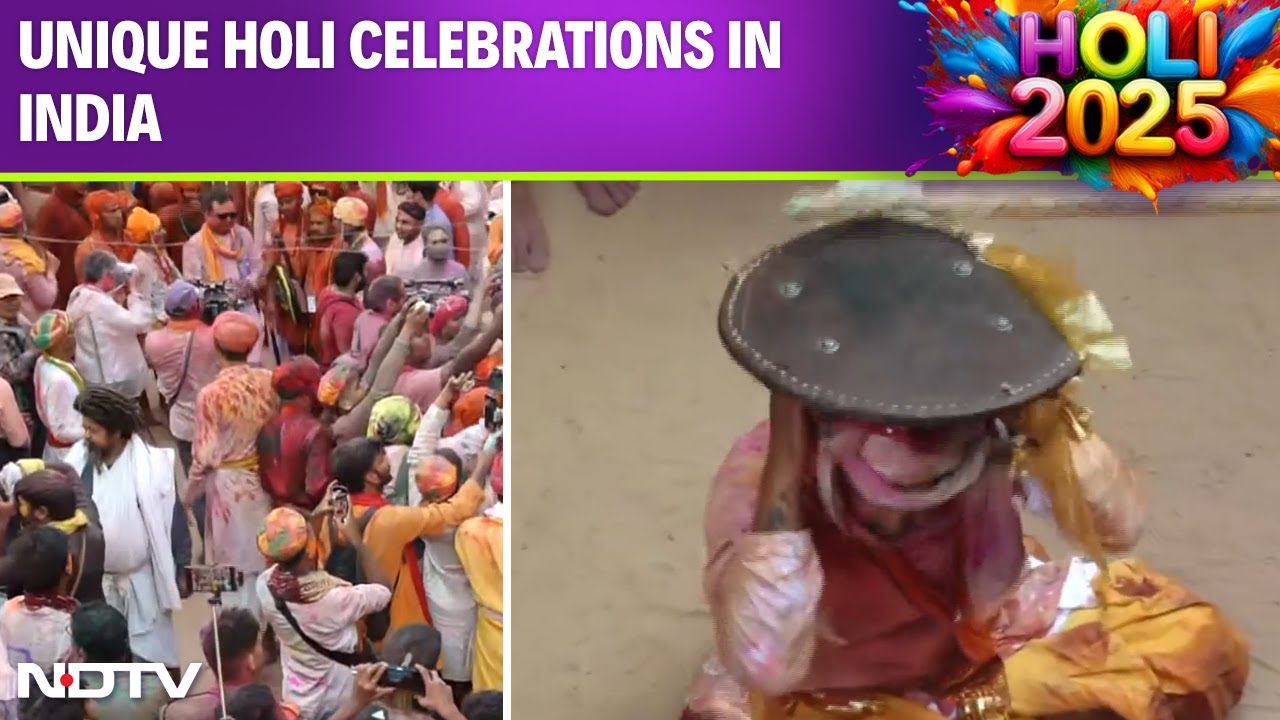 Holi 2025 | Unique Holi Celebrations In India: 'Laddoo Maar Holi' And 'Lathmar Holi'