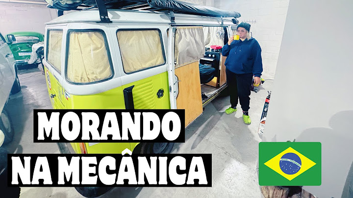 WITH THE ENGINE BLOWN AWAY WE ARE LIVING IN THE MECHANICS WITH THE KOMBI IN FARROUPILHA