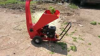 Multi-Function Branch Chipper Working | Tree Debris Processing Machine