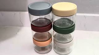 Honest Review 8oz Glass Jars with Lids