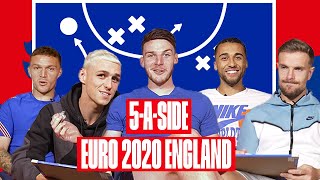 "Can I Be The Water Boy?" 🤣 | England 5-A-Side Euro 2020 | Part 3