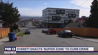 Everett enacts ‘buffer zone’ to curb crime | FOX 13 Seattle