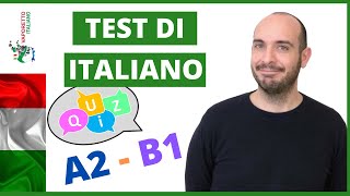 ITALIAN TEST - level A2 | Learn and practice Italian with Francesco (ITALIAN subtitles)