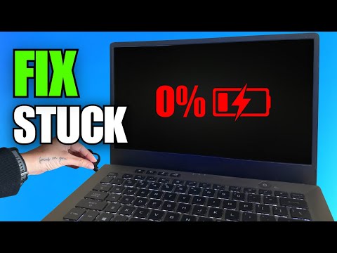How To Fix Battery Stuck At 0 Percent Charging On Laptop