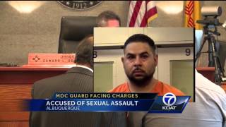 Officer accused of sexually assaulting inmate in elevator