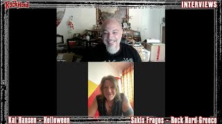 Rock Hard Greece interview with Helloween (Kai Hansen)