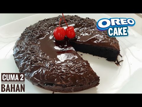 Cara Membuat Kue Oreo 2 Bahan Tanpa Oven OREO CAKE 2 BAHAN TANPA OVEN TANPA MIXER | DIRUMAHAJA - YouTube