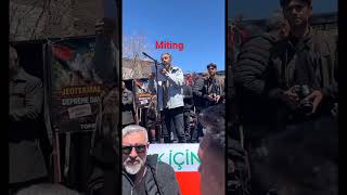 Bingöl'de jeotermal enerji santraline karşı protesto #keşfet #news #jeotermal #eylem #keşfet