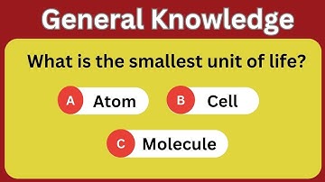 99% Fail This General Knowledge Quiz! 😱 Can You Pass | General Knowledge