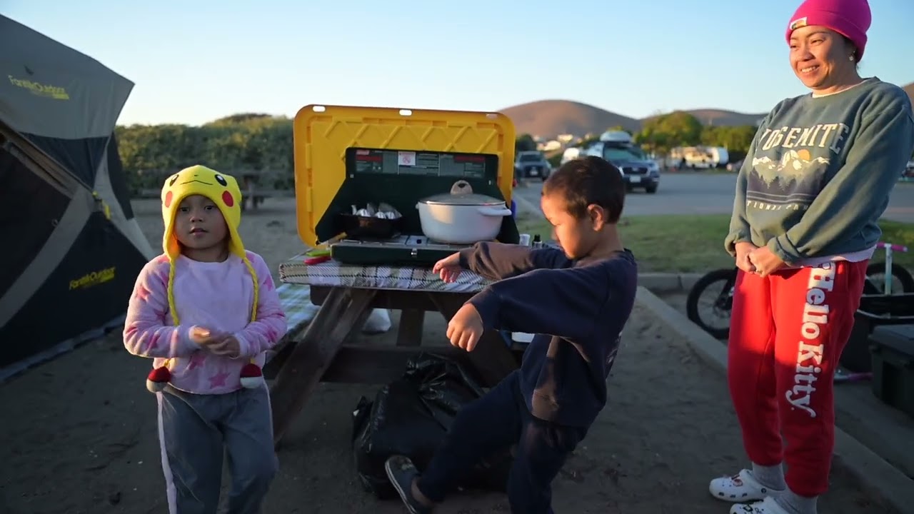 Morro Strand State Beach Camping Dunes Adventure Vlog Part 3