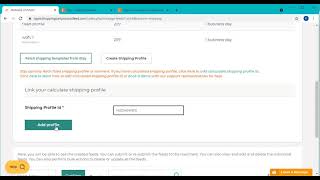 How to fetch the Calculated Shipping Profile into ExportFeed?