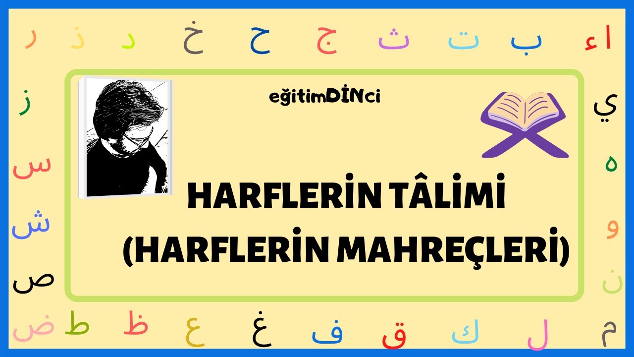 Kur'an-ı Kerim Harf Tâlimi | Harflerin Mahreçleri | Harflerin Çıkış Yerleri