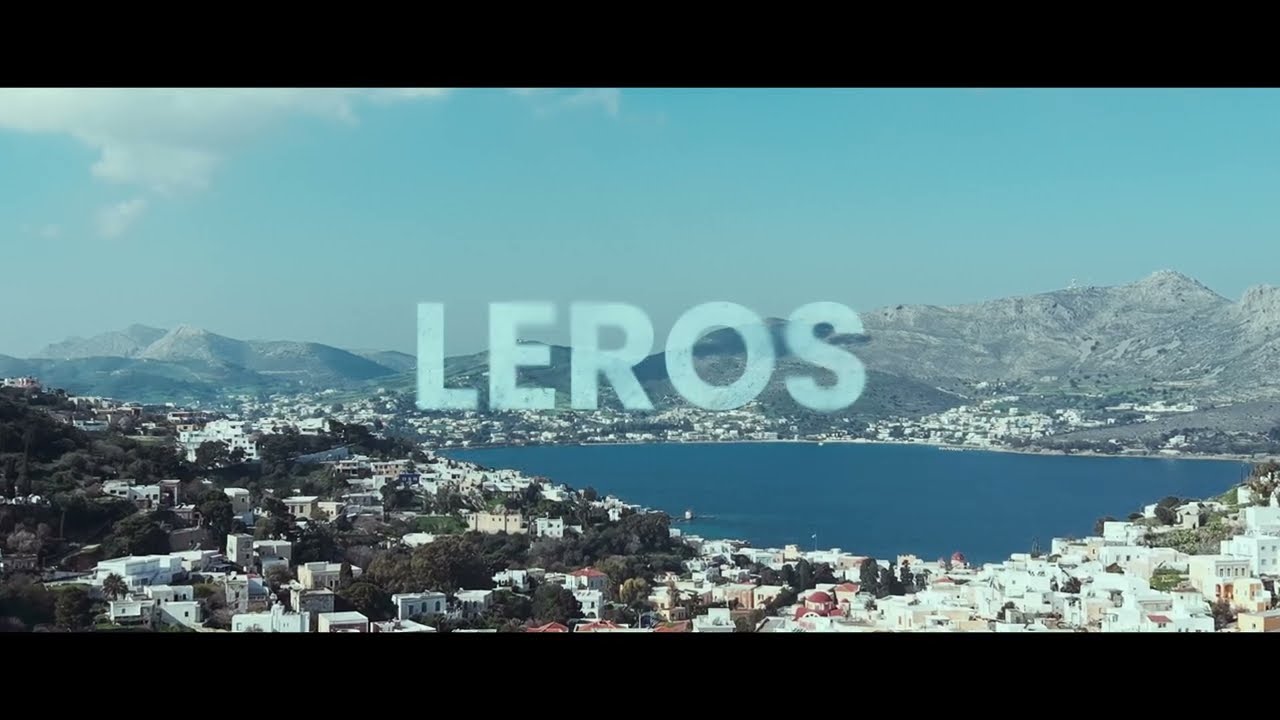 Évasion à Leros : Mer Turquoise et Villages Blancs (Drone Grèce)