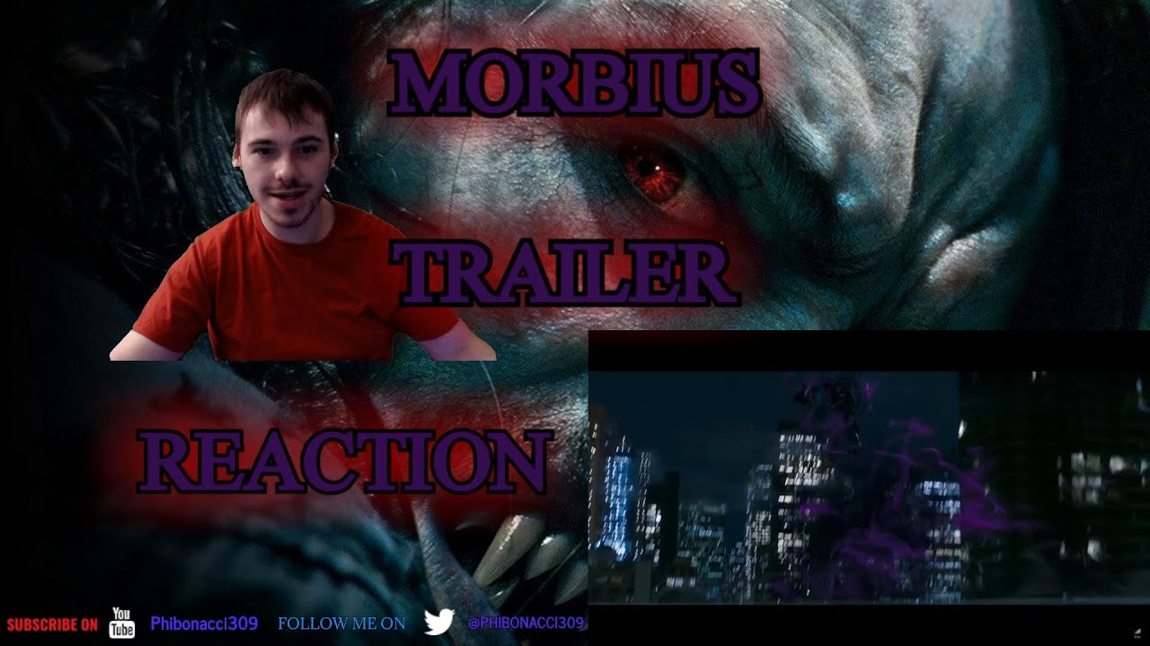 MORBIUS OFFICIAL TRAILER REACTION!