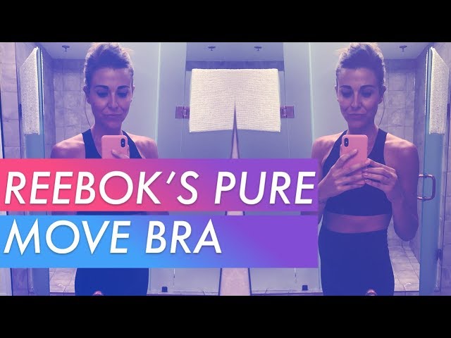 Testing out Pure Move Spots Bra -