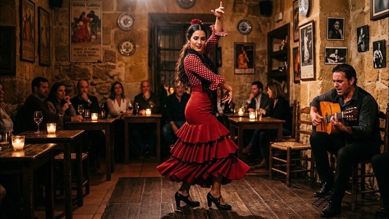 The Golden Flame of Peace | Deep Flamenco Guitar for Healing Emotions and Spiritual Balance