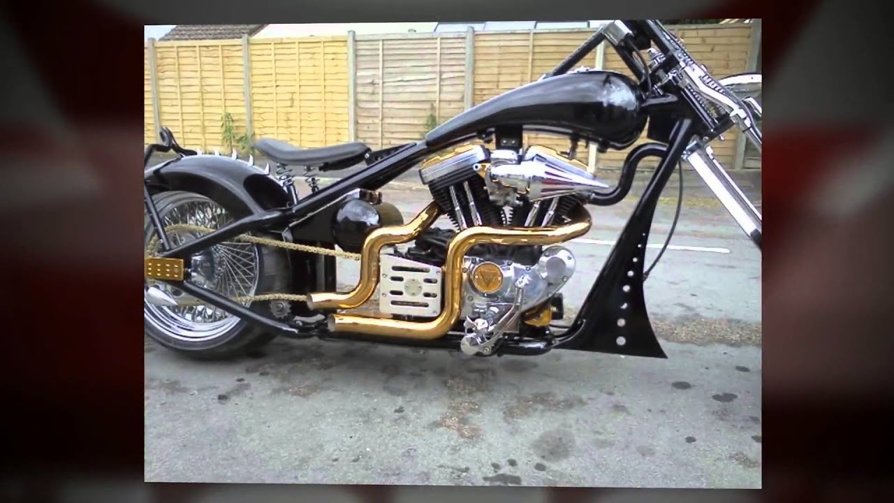 Buell Chopper - Homemade Frame - Custom Motorcycle Build ...