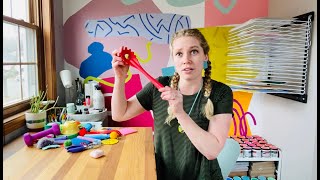"Found Object Color Wheel" - COOL BEANS CLUB! - At Home Art with Mrs. K