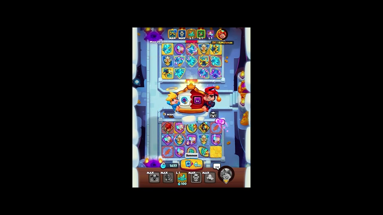 Rush Royale Final Dungeon with Portal Keeper as DPS YouTube