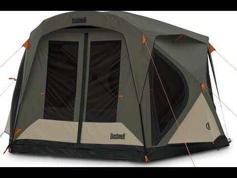 Bushnell Instant Pop Up 6 Person Tent - YouTube