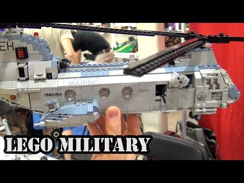 LEGO US Marines Sea Knight Helicopter  | BrickFair Virginia 2017