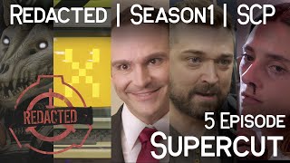 Redacted Supercut | Season 1 | SCP | SCP-1471 SCP-079 SCP-1879 SCP-1173 SCP-4205 | All Five Episodes