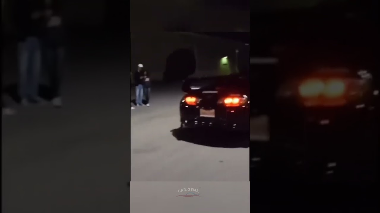 Toyota Supra Mk4 Crazy Exhaust Sound. Insane 2 Step with fire balls 🔥(Watch till the end 🤭)