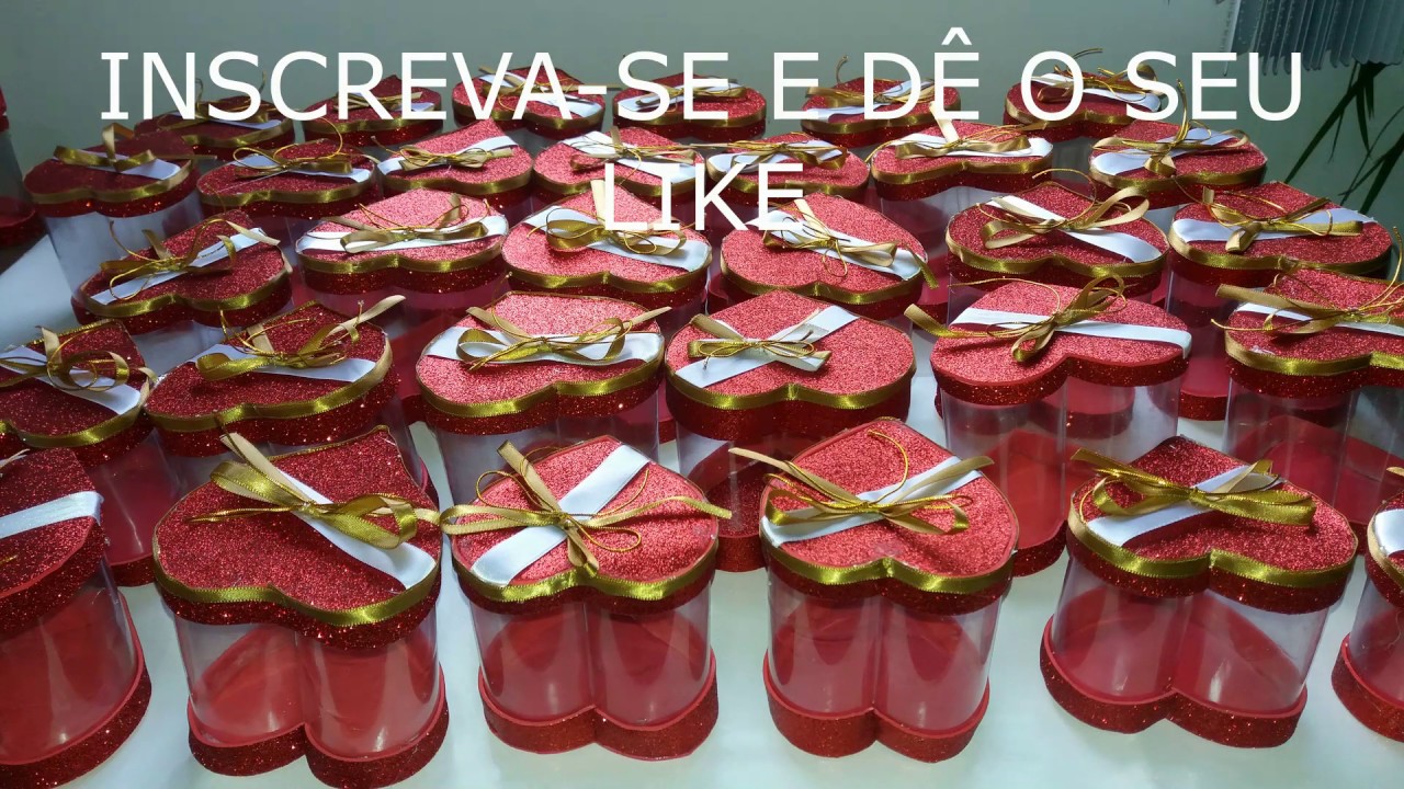 caixa de coração com garrafa pet / Lembranças para o dia das mães, aniversário, dia dos namorados