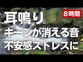【耳鳴り治療音 8時間】音響療法でキーンという耳鳴りが消えた！ 滝の音 不眠 不安感 No.2