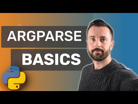 Argparse Basics - How I run my scripts via the Command Line