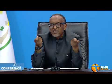 IKIGANIRO CYOSE PEREZIDA KAGAME YAGIRANYE N'ABANYAMAKURU UYU MUNSI