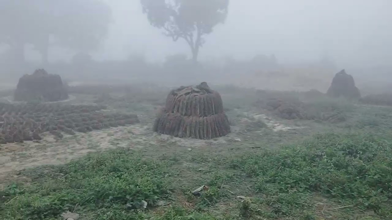 आज हमारे गांव का मौसम 