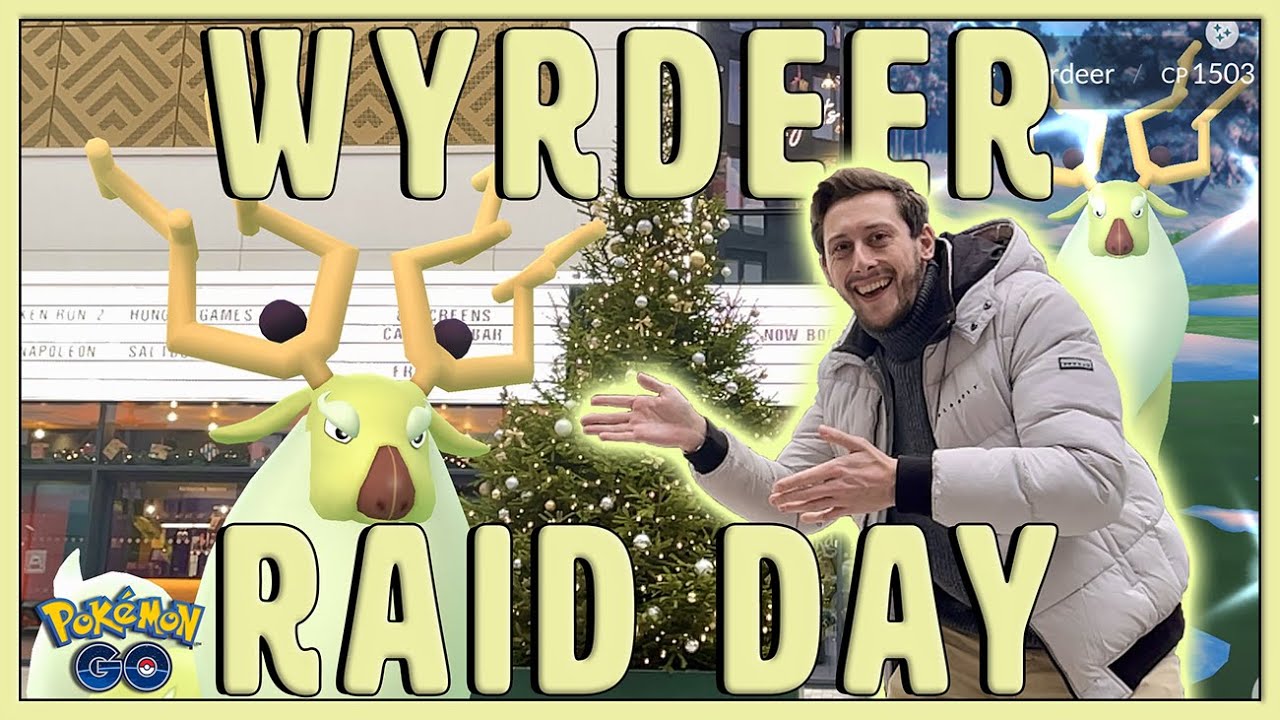 *Shiny Wyrdeer* Raid Day in Pokémon GO!