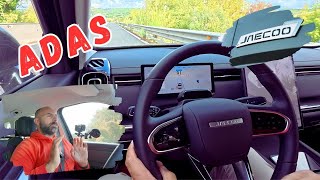 Keeping us on the road??? Jaecoo 7's ADAS (Driver Aids)