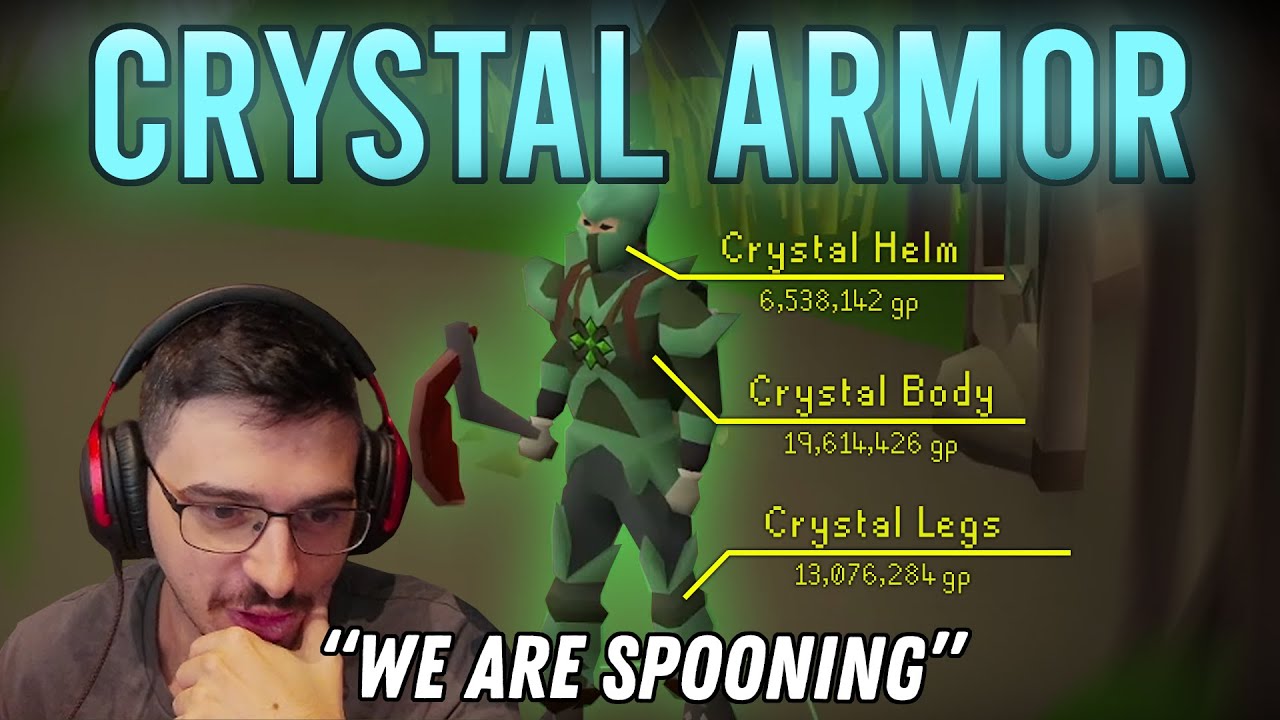 Finally Finished My Crystal Armor After 100 Gruelling KC... - YouTube