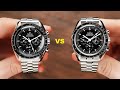 Omega Speedmaster Moonwatch Hesalite VS Sapphire