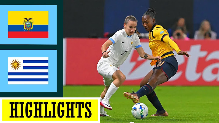 Ecuador vs Uruguay Highlights | CONMEBOL Copa América Femenina 2025