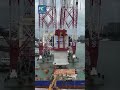 Time-lapse: giant lifting device transfers 1,540-ton caisson from land to ship