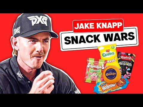 Jake Knapp RANKS BRITISH SNACKS! (Golf Snack Wars)