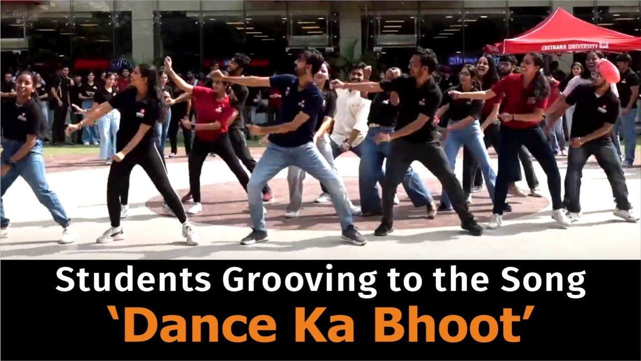 Brahmastra Movie Promotion at Chitkara University - Students grooving to the song 'Dance Ka Bhoot'