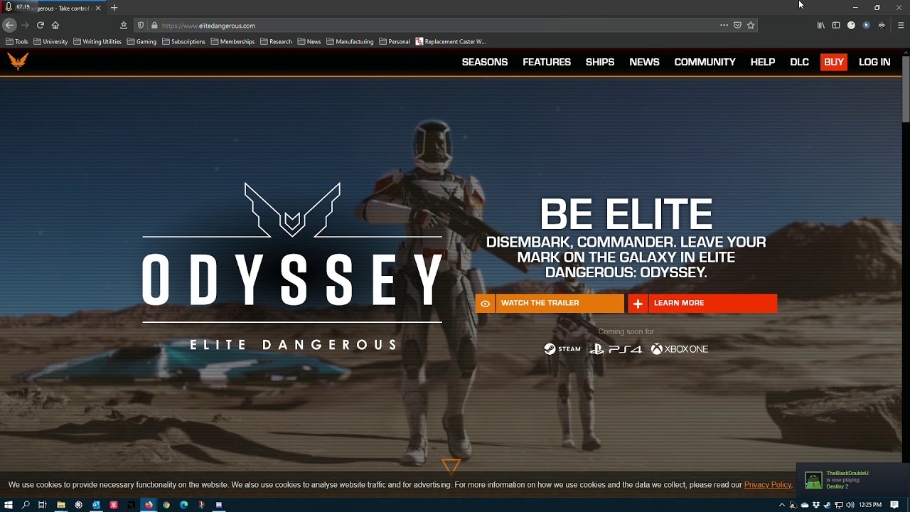 Elite Dangerous: Odyssey - Disembark, Commander. Leave your mark on the  galaxy.